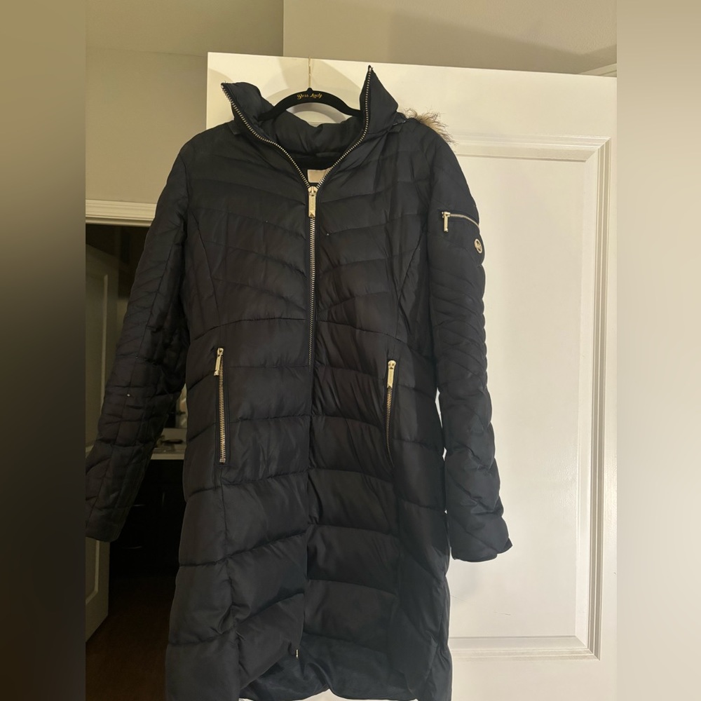 Navy Blue Michael Kors Women’s Winter Coat